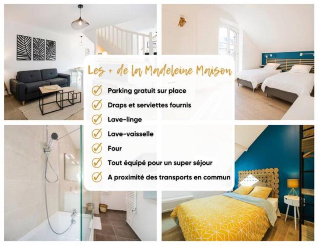 La Madeleine Maison *T3* Apartment Orleans Luaran gambar